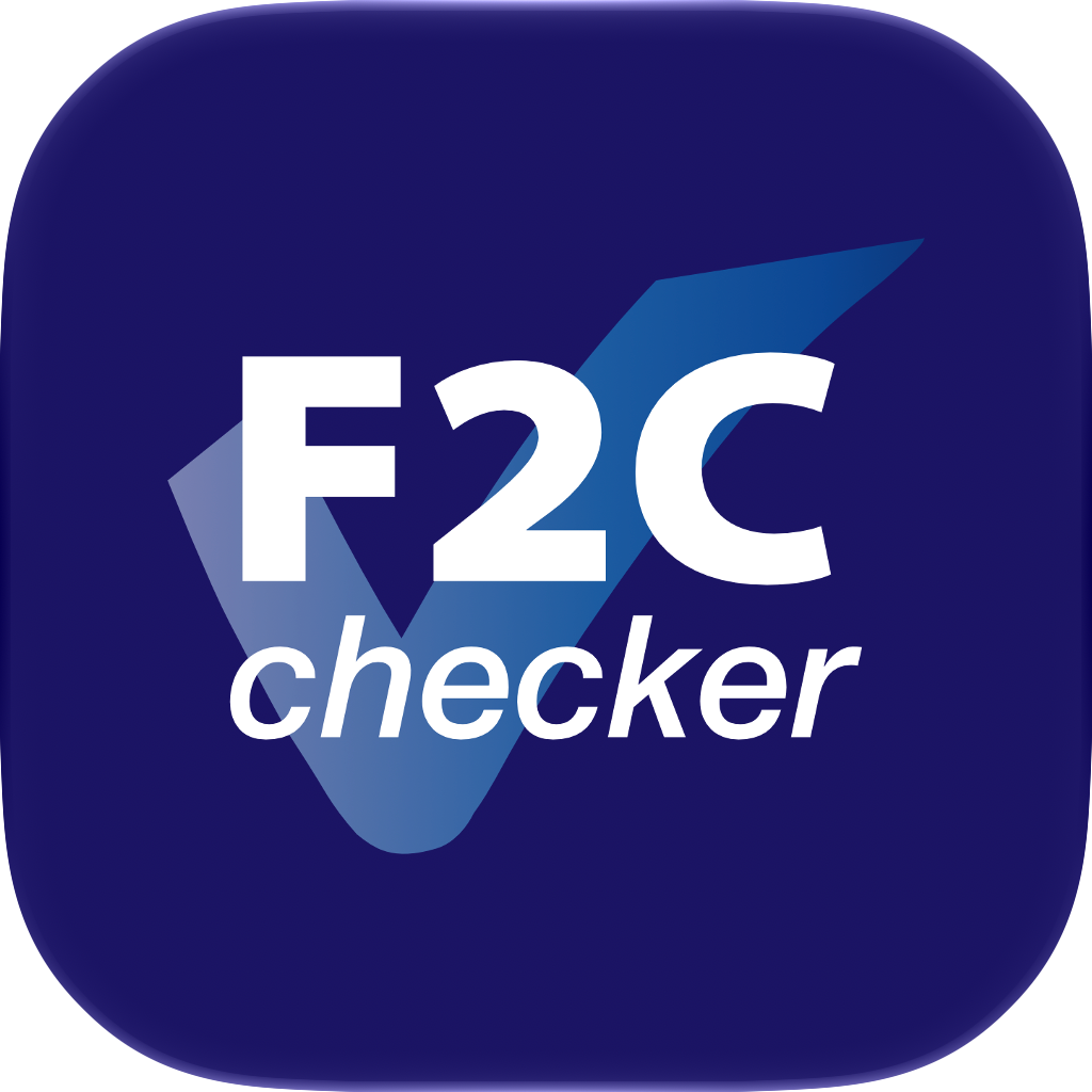 F2C checker AppIcon 1024